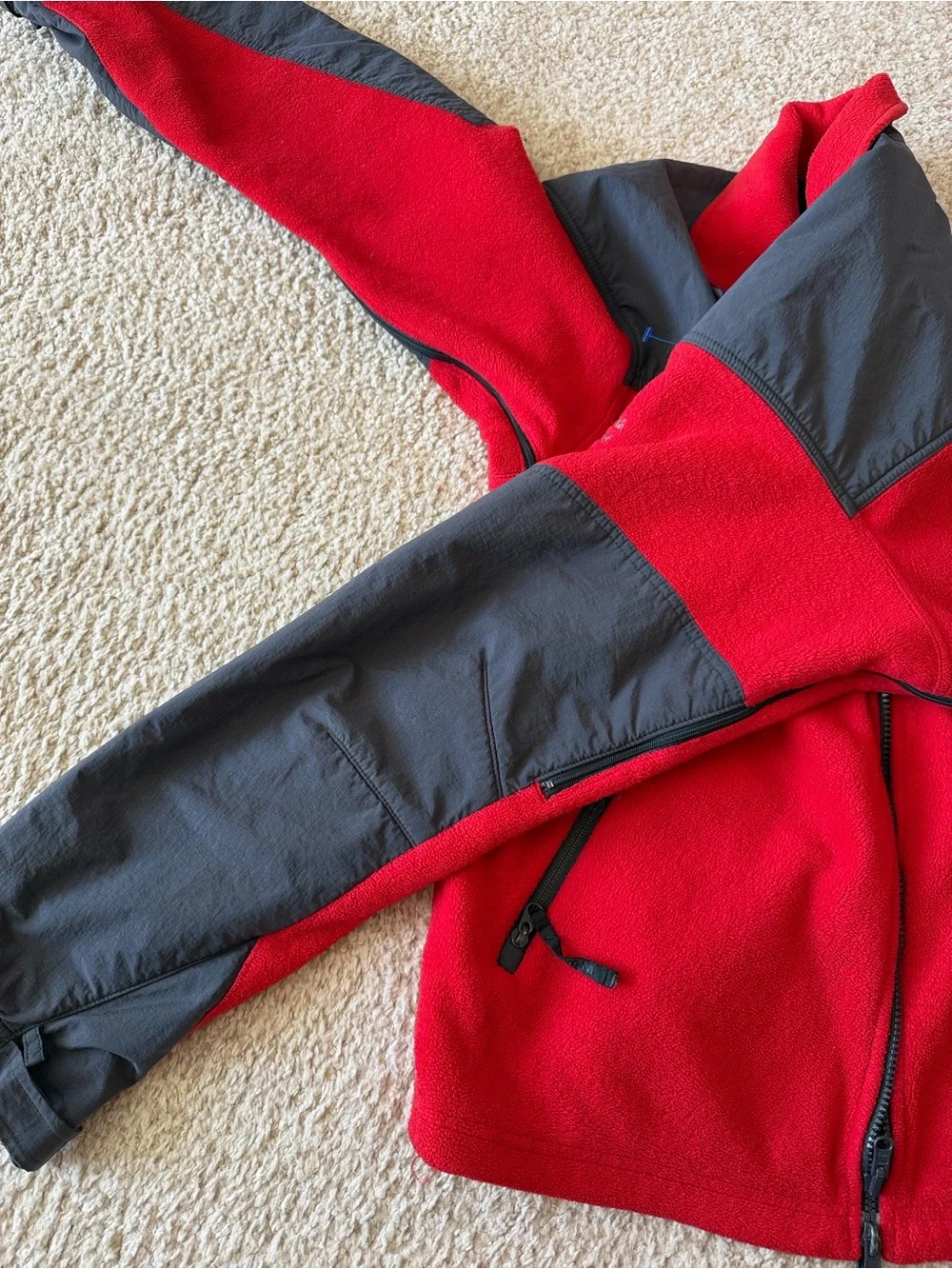 Columbia vintage 2000s titanium interchange fleece jacket
